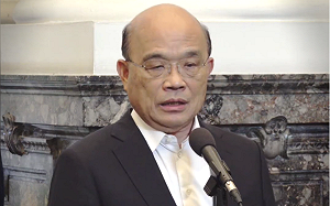 (影)蘇揆：黑心口罩業者不是一句踢出國家隊就能善了