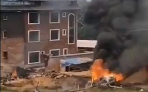 外媒瘋傳台軍機擊落中蘇愷35戰機影片 事實查核中心：印度的假消息