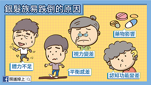 預防跌倒指南！輕鬆五撇步  你也能成為防跌大師