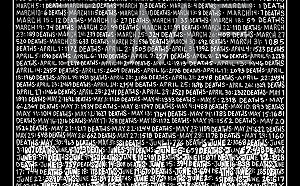 時代雜誌悼疫情逝者 911事件後再現黑邊封面