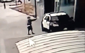 (影) 洛城警員遭槍擊影片曝光  警方懸賞十萬美金緝兇