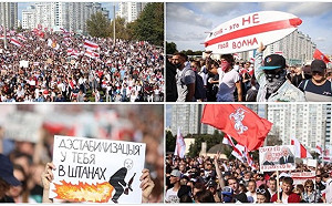 白俄連5週萬人嗆盧卡申科「老鼠」 普亭按兵不動