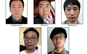 美國起訴5中國駭客 台灣能源公司及大學受害！逾6萬照片姓名外流