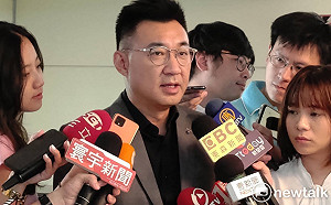 藍委英文不好婉拒AIT餐敘？ 江啟臣聽到也笑了