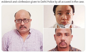 印度逮3間諜爆出前環時記者 牽扯30歲中國女留學生