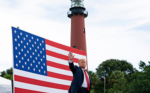 把媒體當敵人? 主播在抗議活動被橡膠子彈擊中 川普 : 美麗的風景!