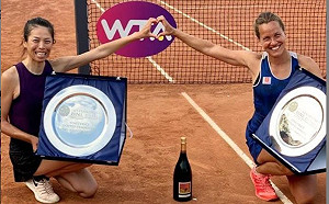 網球／疫情後首冠！謝淑薇三奪羅馬女雙金盃