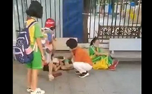 廣州番禺現砍人案 5名學童輕重傷