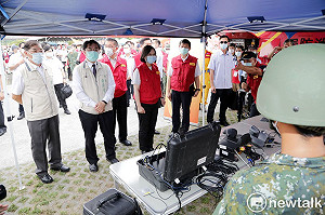 國家防災日大規模救災動員演練  總統親臨視導