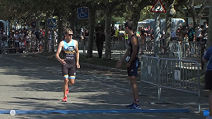 (影) 銅牌就在眼前......西班牙運動員在終點線前停下  把獎讓給英國選手