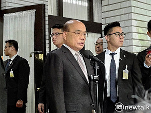 日媒稱謝長廷「大使」 蘇貞昌:戲棚下站久就是你的
