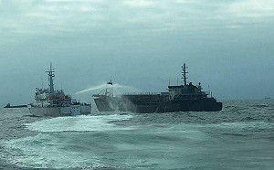 中國對台發動海砂戰爭 法媒 : 台灣如同大衛對抗歌利亞巨人