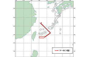 共機飛越宮古海峽  一度轉彎逼近台灣防空識別區