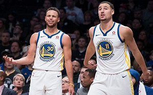 NBA／400天的等待！柯爾看到K湯回歸眼眶濕了(影)