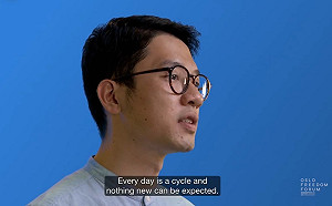 羅冠聰奧斯陸論壇分享流亡心情 願有生之年再見香港