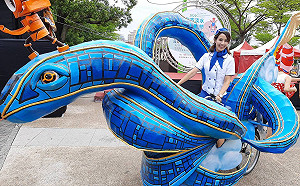 淡水環境藝術節明登場    創意踩街呈現山海人文底蘊