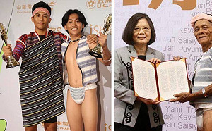 原民穿族服領金鐘獎 伍麗華淚讚：多麼了不起的年輕人