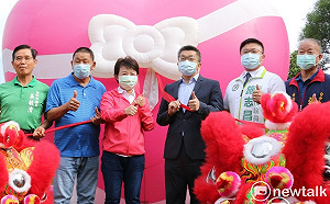 父後台中首現身與盧秀燕合體  蔡其昌：我和市長合作多於競爭