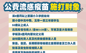 公費流感疫苗10/5開打！接種人數恐增多  陳時中：請事先預約