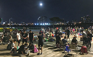 現場直擊》中秋暝天氣大好全民大會烤共渡台灣人特有的中秋趴踢