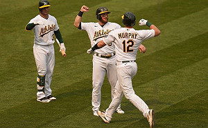 MLB／勇士完封紅人、運動家逆轉白襪　雙雙晉級下一輪