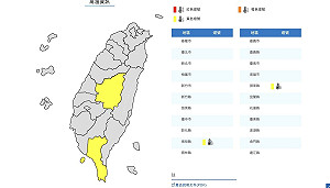 連假氣溫持續升高  南部午後出現黃色燈號  氣象局：外出慎防熱傷害