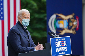 川普確診 拜登行程照跑挨批 撤下競選負面廣告