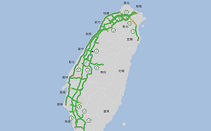 收假日上午國道順暢 北向9路段車多 國5恐塞到晚上8時