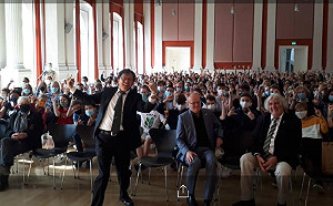 面對德國資優生演講  謝志偉:為了自由 台灣必須遠離中國