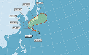 輕颱「昌鴻」路徑大轉彎！國慶連假最新天氣預測曝光