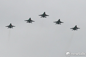 「天安特檢」完成 空軍花蓮基地F-16由聯隊長今帶頭復飛