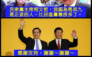 賀錦麗讚習近平、柯文哲讚馬英九 綠粉專：吃裡扒外之流國內外都有