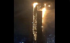 (影)悚!南韓高樓半夜起火燒6小時 救出77人、88人送醫