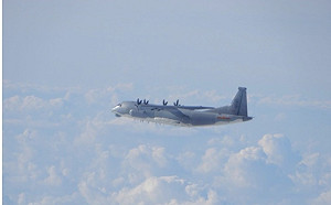 共機頻擾台 11月第10度侵入我西南空域
