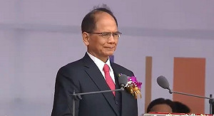 台灣是苦難中淬鍊而生的國家 游錫堃國慶致詞讚：做台灣人真幸福！