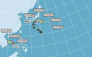 第15號颱風「蓮花」恐生成！又1熱帶低壓 最新路徑曝光