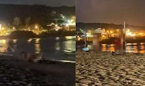 墾丁沙灘活春宮！台女遭爆「有男友」　閨蜜看傻：太誇張