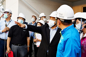 視察國家影視聽中心場館 蘇揆：2期經費中央全額負擔