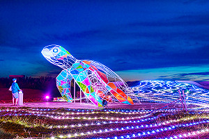 「台灣之光」站上世界舞台！澎湖國際海灣燈光節獲國際設計大獎