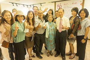 陶花園聯展開幕  萬和宮「創意藝廊」盛況空前