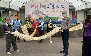 板橋慶重陽熱鬧滾滾 復古體驗祖孫童樂