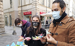 「12 Lives Matter！」義大利絕食聲援送中港青  男高音力挺