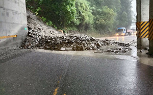 蘇花坍方已搶通！公路總局：連日降雨  用路人請小心