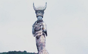 又見貧困縣豪華工程 貴州苗族女神像耗資3.7億