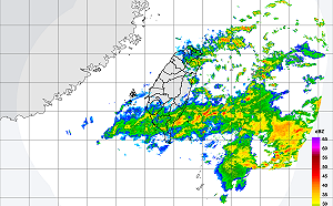 沙德爾恐轉中颱！共伴豪雨來襲 這天低溫下探18°C