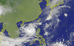 沙德爾增強成中颱！氣象局：冷空氣南下  今起氣溫一路滑