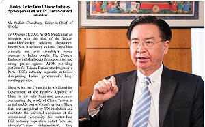 印媒硬起來！專訪吳釗燮遭警告 怒PO中國威脅信回嗆