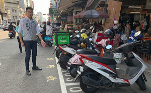 台中外送族有福了 市議員黃守達爭取試辦臨停區30分內免費