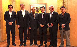 全球最大砷化鎵晶圓代工廠穩懋投資高雄850億  陳其邁親訪董座陳進財