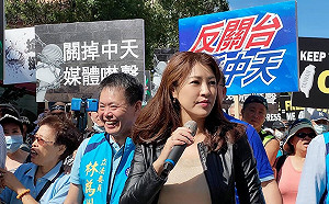 藍營立委許淑華遭P圖「貞昌你先吃我」 高EQ化解尷尬